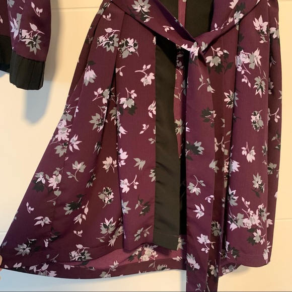 Floral Kimono-Style Robe - Picture 5 of 14